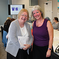 Deputy Presiding Officer with mentee