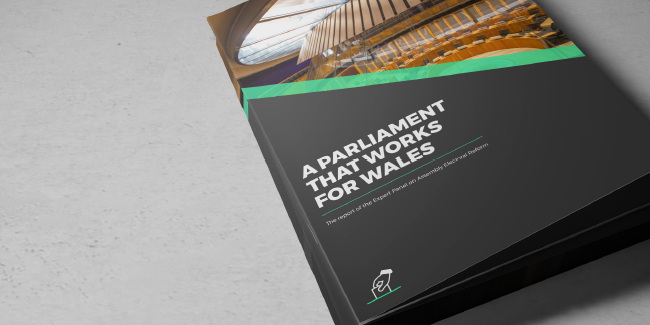 The Expert Panl on Electoral reform's report, 'A Parliament that works for Wales'