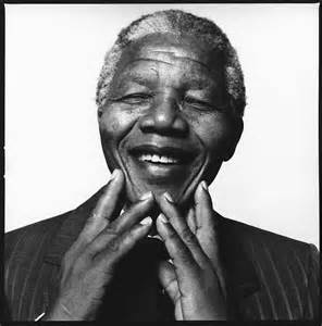 Delwedd o Nelson Mandela