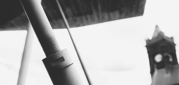 Abstract greyscale exterior