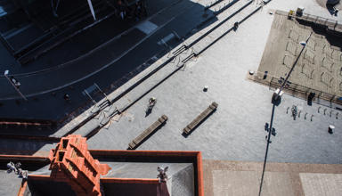 Overhead view of Pierhead