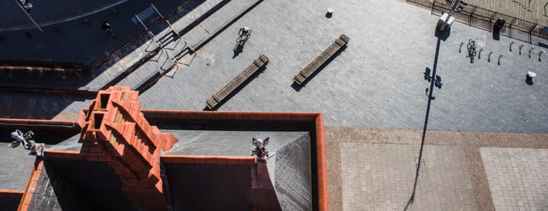 Overhead view of Pierhead